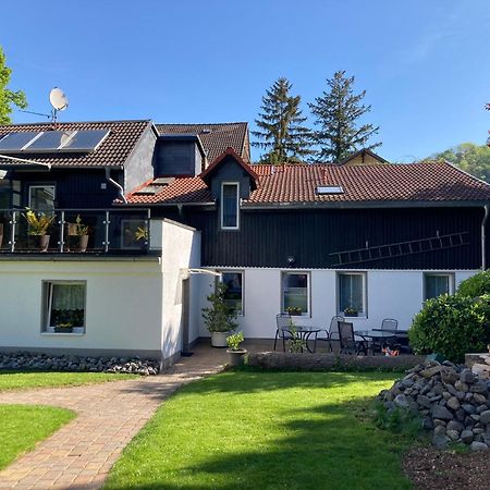Pension Boettger Wernigerode Bagian luar foto