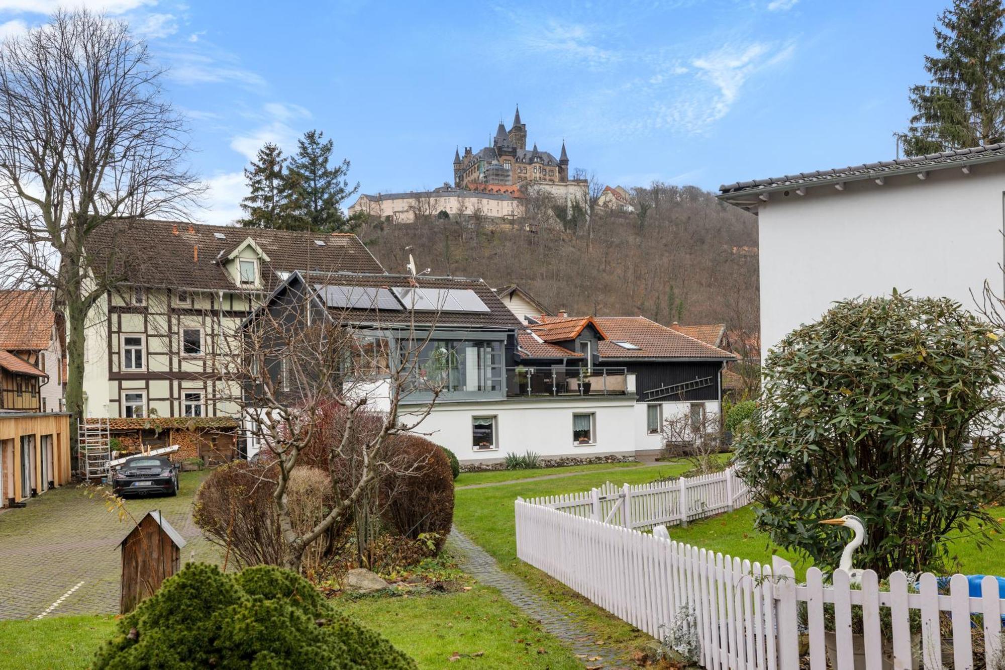 Pension Boettger Wernigerode Bagian luar foto